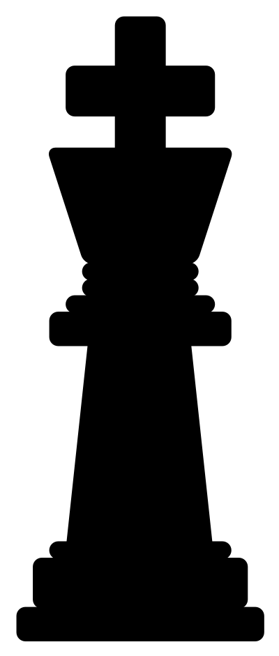 Chesspiece - king clipart