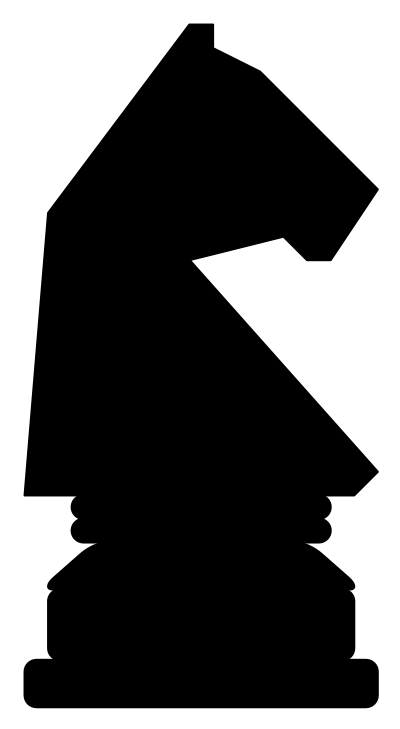 Chesspiece - knight clipart