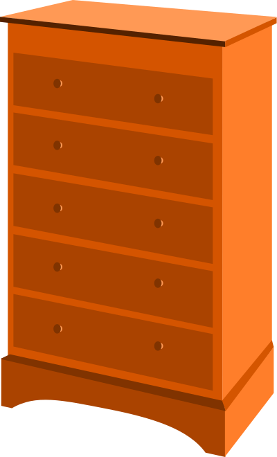 Chest of Drawers clipart