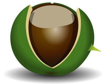 Chestnut clipart