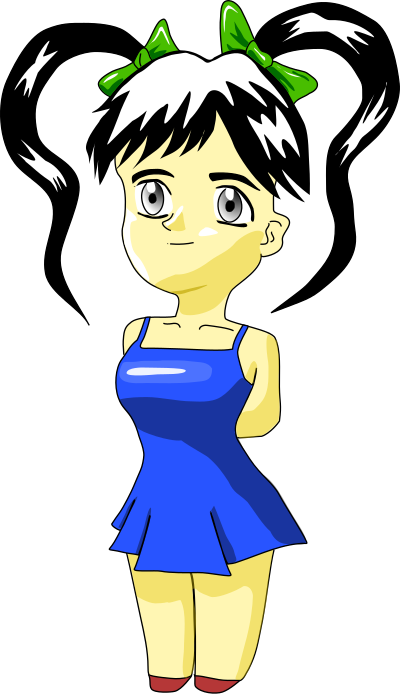 Chibi character clipart
