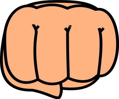 Chibi fist clipart
