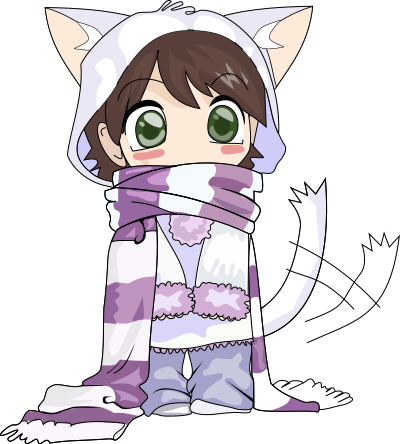 Chibi - neko clipart