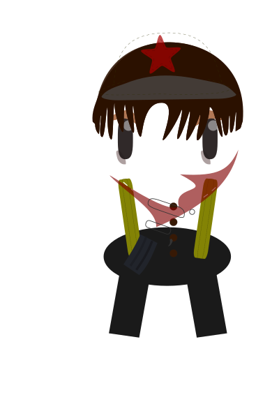 Chibi Zapatista clipart
