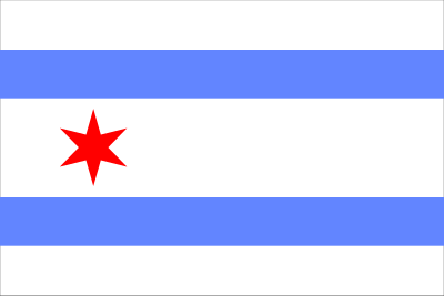 Chicago Flag clipart