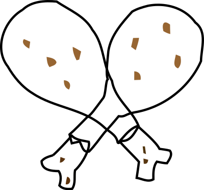 Chicken Drumsticks clipart