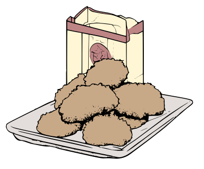 Chicken Nuggets clipart