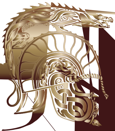 Children Of Hurin Dragon Helm Bronze No Background clipart