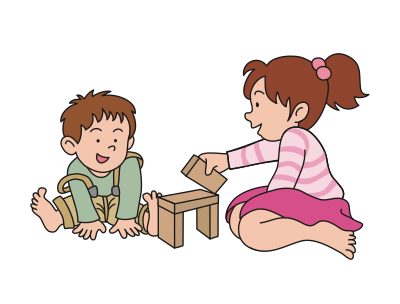 Children Playing (#1) clipart