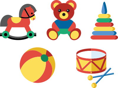 Children's Toys clipart