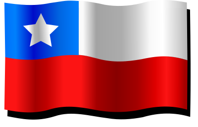 Chilean Flag 2 clipart