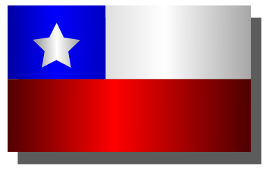 Chilean Flag 5 clipart