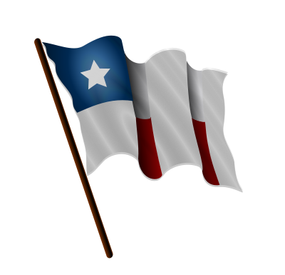 Chilean Flag 7 clipart