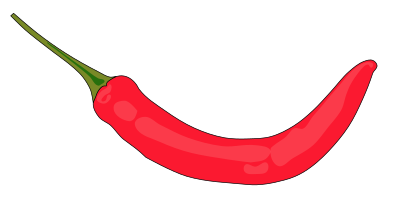 Chilli clipart