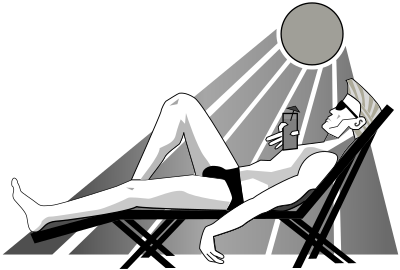 Chillin-out clipart