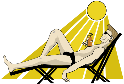 Chillin-Out Colour clipart