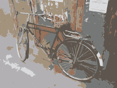 Chinese Bike Found in Damascus clipart