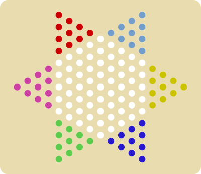 Chinese Checkers clipart