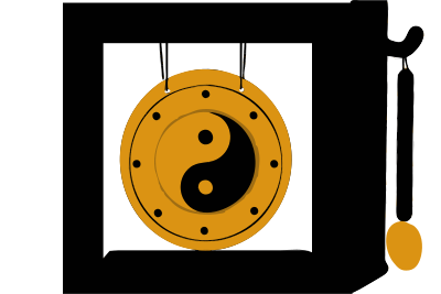 Chinese Gong clipart