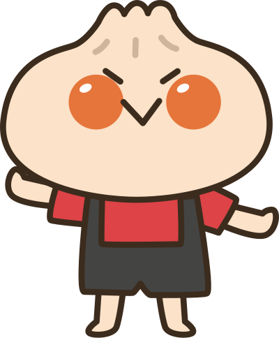 Chinese-style Steamed Bun Head clipart