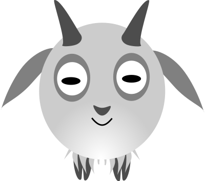 Chinese zodiac goat clipart