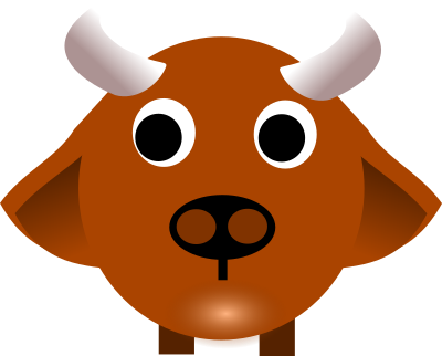 Chinese zodiac ox clipart