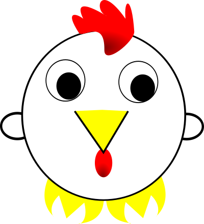Chinese zodiac rooster clipart