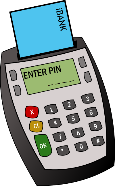 Chip and Pin Machine clipart