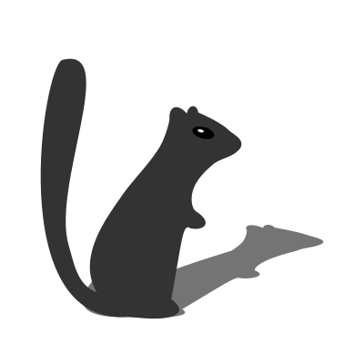 Chipmunk, abstract, burundukas clipart