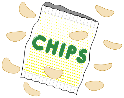 Chips clipart