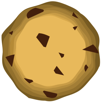 Chocolate Chip Cookie - Reverse Colour Remix clipart