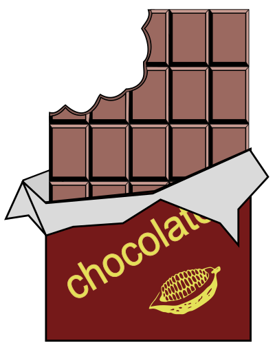 Chocolate - Colour Remix clipart