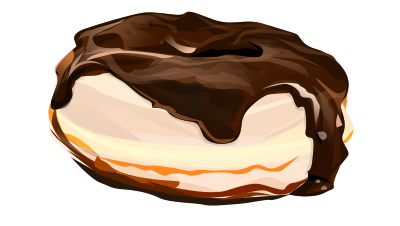 Chocolate Donut clipart