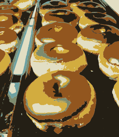 Chocolate Glazed Donuts clipart