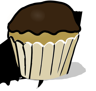 Chocolate Muffin clipart