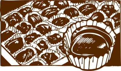 Chocolates clipart