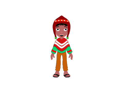Cholito peruano clipart