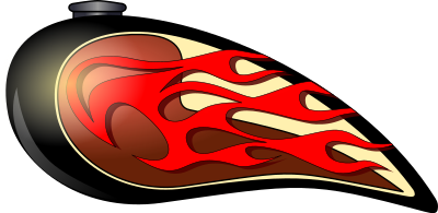 Chopper tank clipart