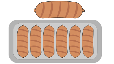 Chorizos clipart