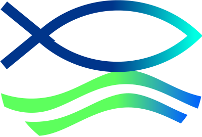 Christian baptism symbol clipart