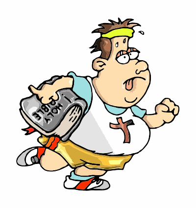 Christian Runner clipart