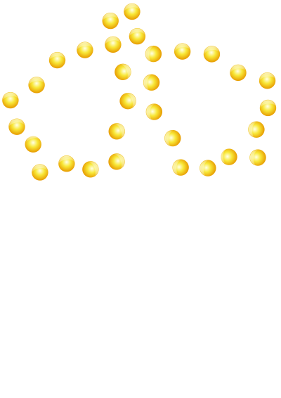 Christmas Bells in Lights clipart