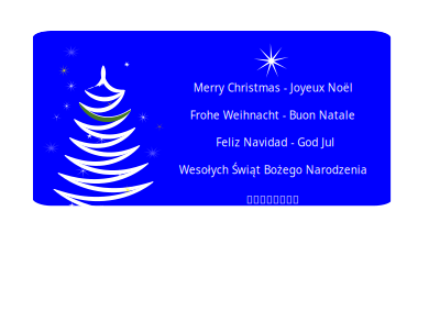 Christmas card clipart