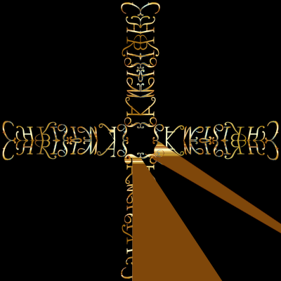 Christmas Cross clipart