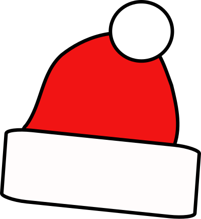 Christmas hat clipart