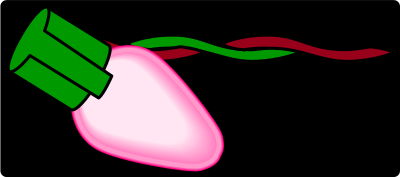 Christmas light clipart