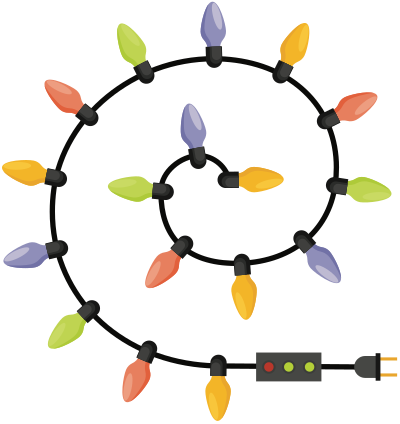 Christmas Lights clipart