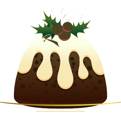 Christmas Pudding clipart