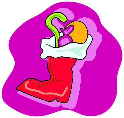 Christmas Stocking clipart