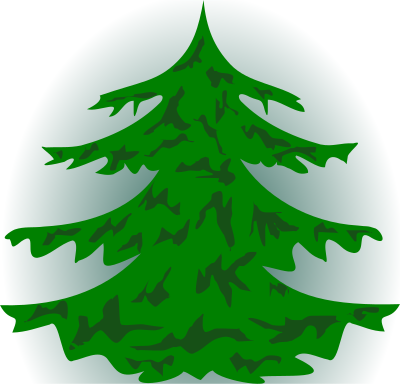Christmas tree clipart
